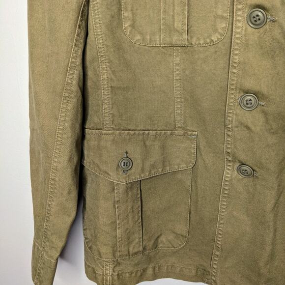 522 Blend Re Work Latino Green Cargo Pocket Jacket - Picture 3 of 9